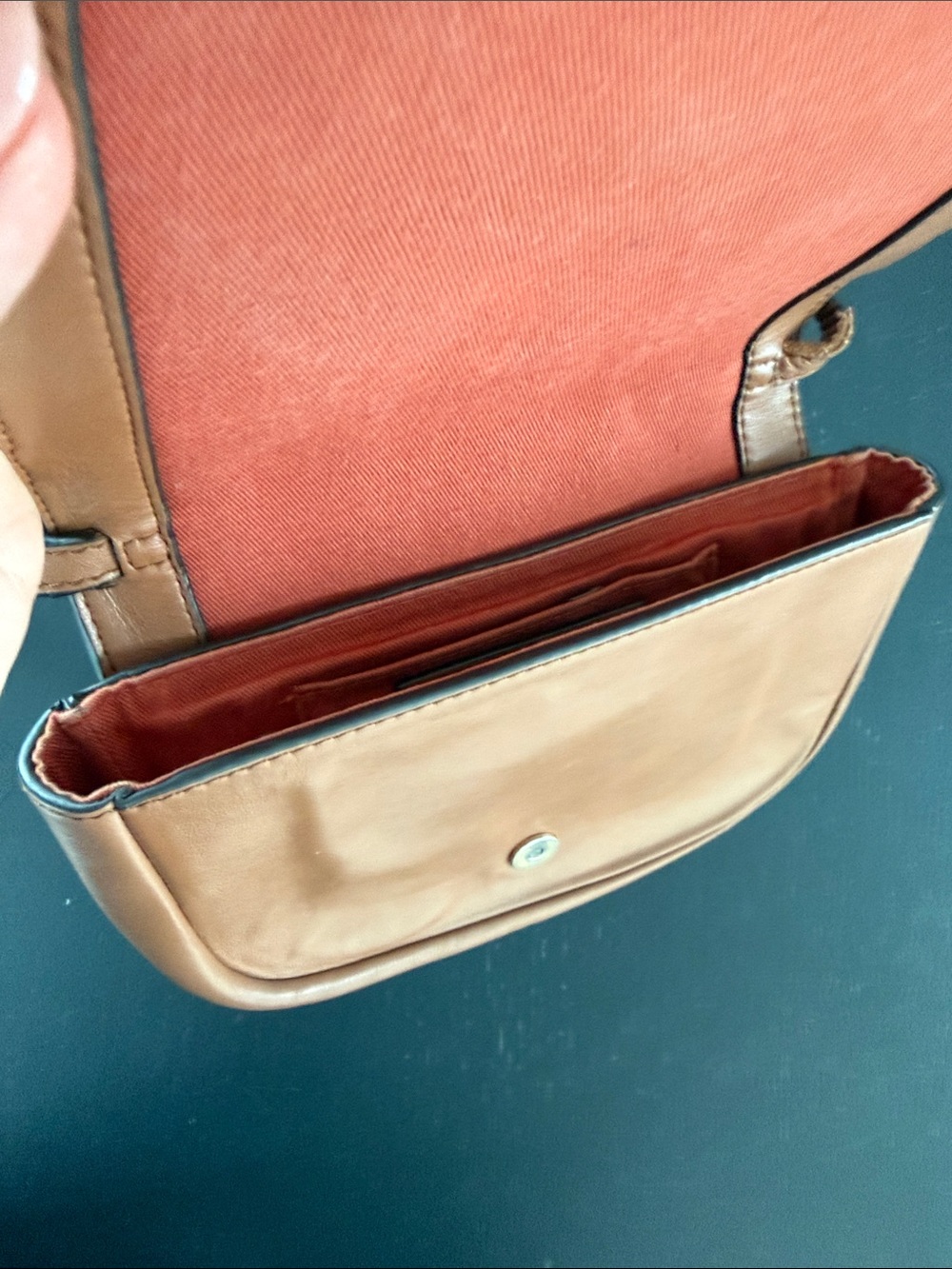 See By Chloe Tan Leather Crossbody with Signature Ring Detail - Picture 5 of 13